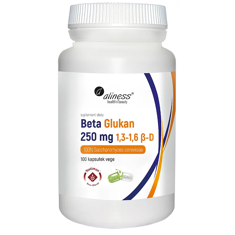 ALINESS Beta Glukan 250mg 100 kaps.