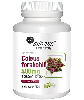 ALINESS Coleus Forskohlii 400mg 100 kaps.