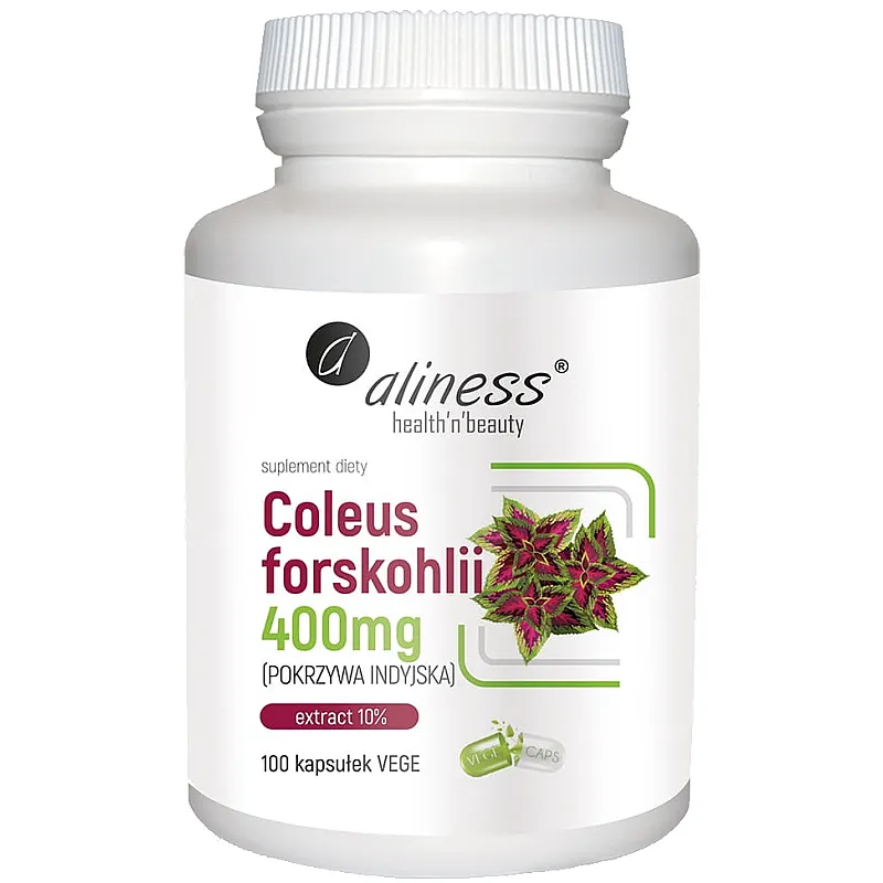 ALINESS Coleus Forskohlii 400mg 100 kaps.