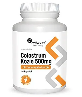 ALINESS Colostrum Kozie 500mg 100 kaps.