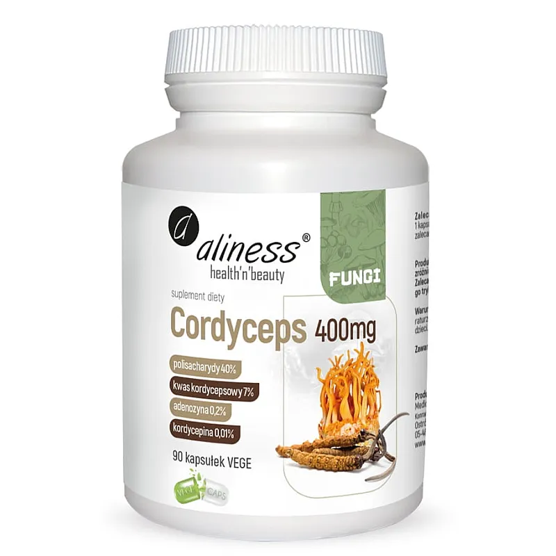 ALINESS Cordyceps 400mg 90 kaps.