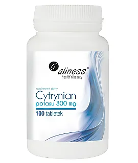 ALINESS Cytrynian Potasu 300mg 100 tab.