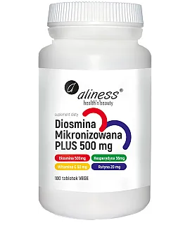 ALINESS Diosmina Mikronizowana PLUS 500mg 100 tab.