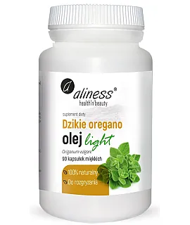 ALINESS Dzikie Oregano Olej Light 90 kaps.