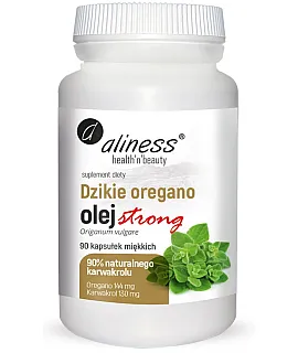 ALINESS Dzikie Oregano Olej 100% 90 softgels