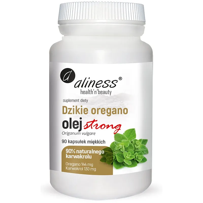 ALINESS Dzikie Oregano Olej 100% 90 softgels