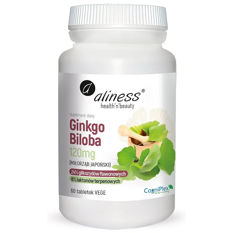 ALINESS Ginkgo Biloba 120mg 60 tab.