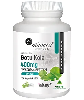 ALINESS Gotu Kola 400mg 100 kaps.