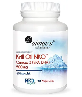 ALINESS Krill Oil NKO 500mg 60 kaps.