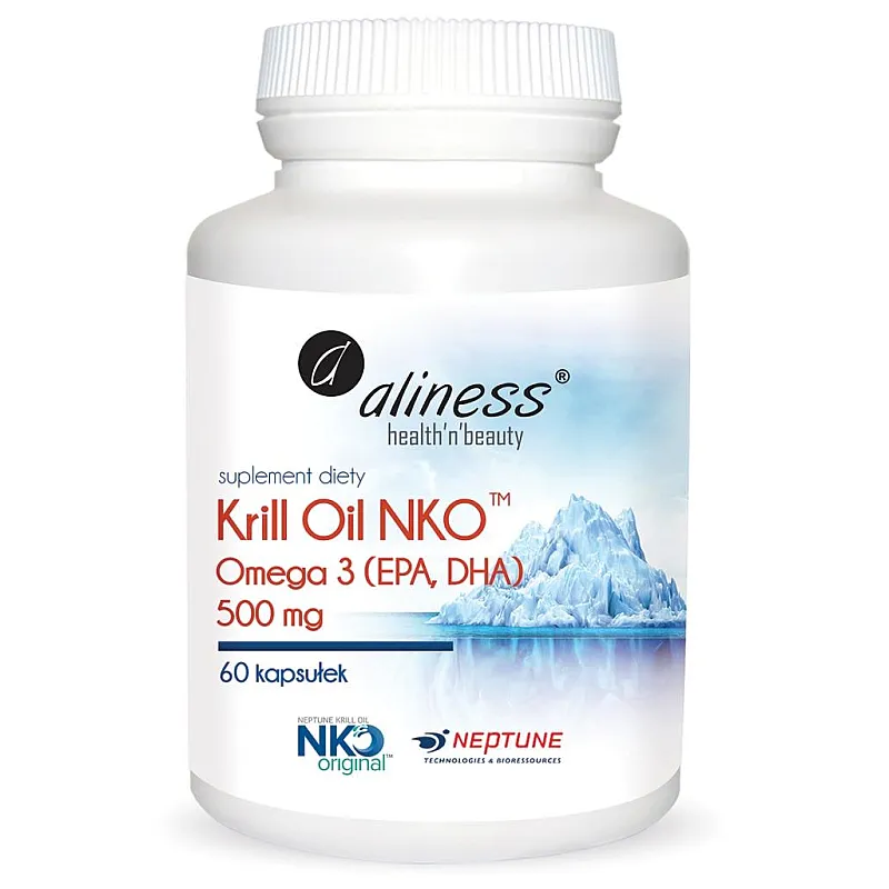 ALINESS Krill Oil NKO 500mg 60 kaps. 