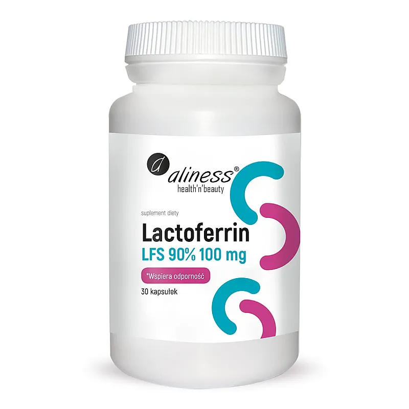 ALINESS Lactoferrin 100mg 30 kaps.