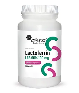 ALINESS Lactoferrin 100mg 60 kaps.