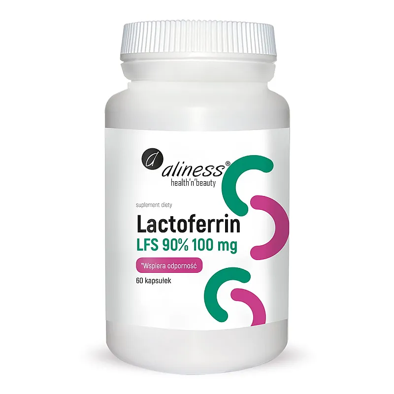 ALINESS Lactoferrin 100mg 60 kaps.