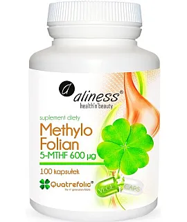 ALINESS Methylo Folian 5-MTHF 600mcg 100 kaps.