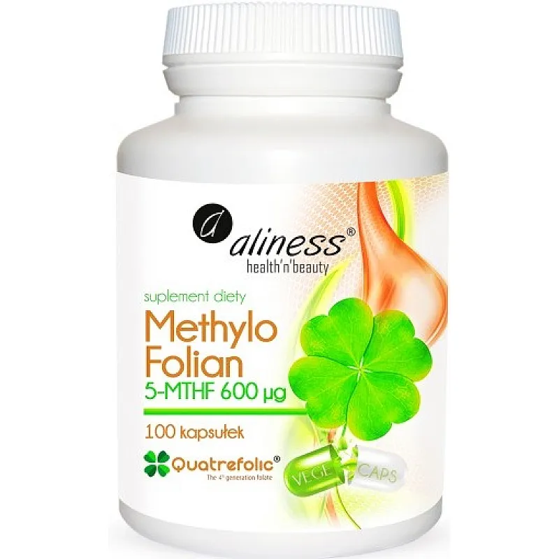 ALINESS Methylo Folian 5-MTHF 600mcg 100 kaps.