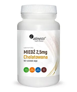 ALINESS Miedź Chelatowana 2,5mg 100 tab.