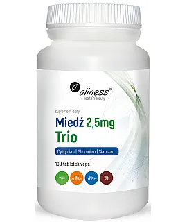 ALINESS Miedź Trio 2,5mg 100 tab.