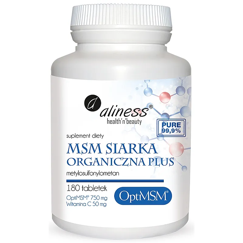 ALINESS MSM Siarka Organiczna Plus 180 tab.