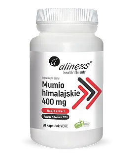 ALINESS Mumio Himalajskie 400mg 90 kaps.