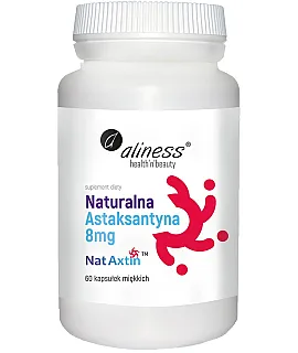 ALINESS Naturalna Astaksantyna 8mg 60 kaps.