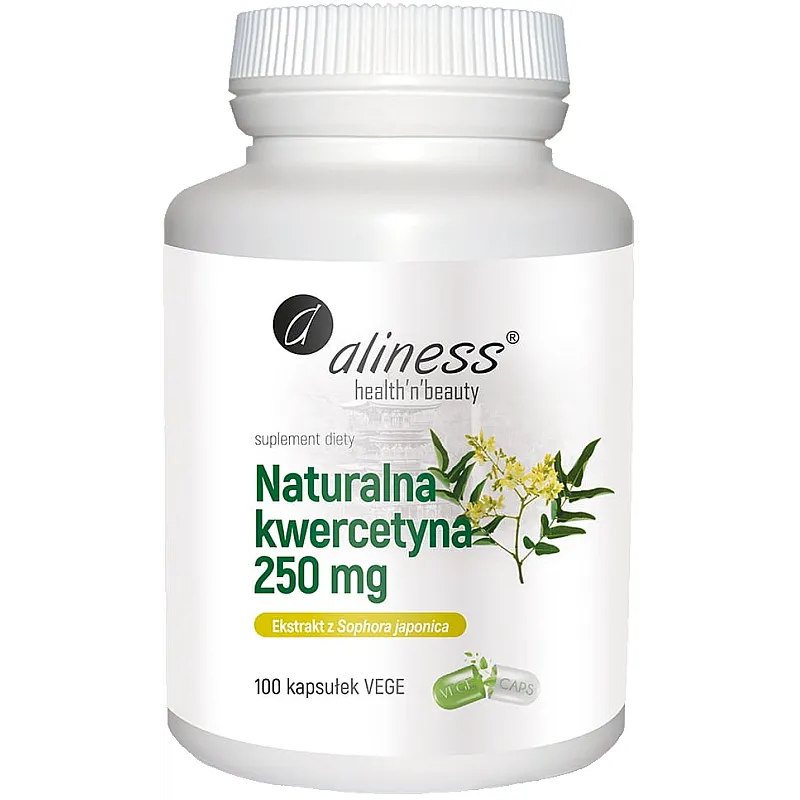 ALINESS Naturalna kwercetyna 250mg 100 kaps.