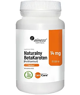 ALINESS Naturalny BetaKaroten 14mg 100 tab.