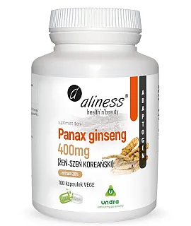 ALINESS Panax Ginseng 400mg 100 kaps.