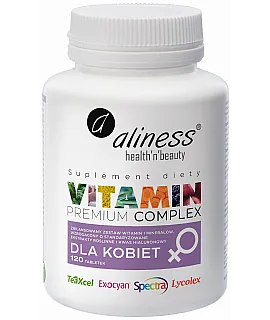 ALINESS Premium Vitamin Complex dla Kobiet 120 tab.