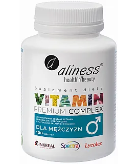 ALINESS Premium Vitamin Complex dla Mężczyzn 120 tab.