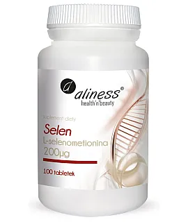 ALINESS Selen SeLECT L-Selenometionina 200mcg 100 tab.