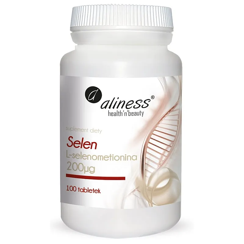 ALINESS Selen SeLECT L-Selenometionina 200mcg 100 tab.