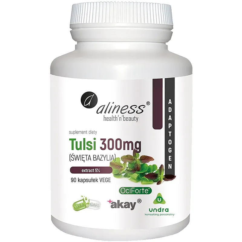 ALINESS Tulsi 300mg 90 kaps.