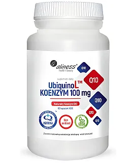 ALINESS Ubiquinol Koenzym Q10 100mg 60 kaps.