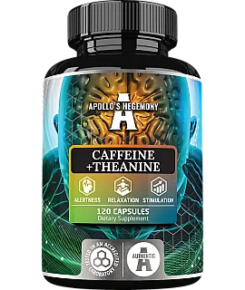 APOLLO'S HEGEMONY Caffeine + Theanine 120 kaps.