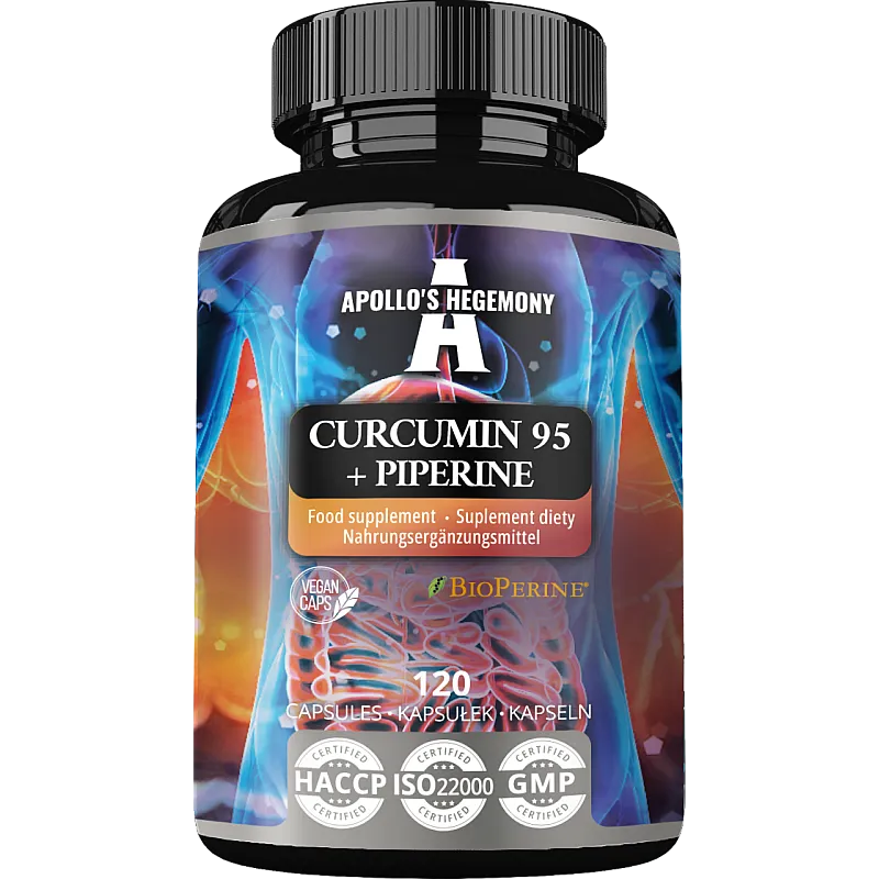 APOLLO'S HEGEMONY Curcumin 95 + Piperine 120 kaps.