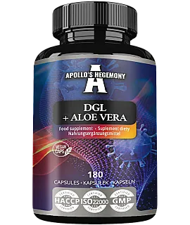 APOLLO'S HEGEMONY DGL + Aloe Vera 180 kaps.