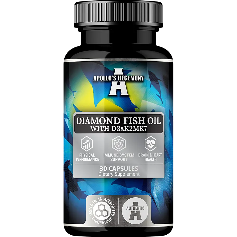 APOLLO'S HEGEMONY Diamond Fish Oil D3 & K2 30 kaps. 