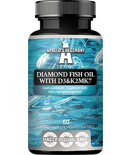 APOLLO'S HEGEMONY Diamond Fish Oil D3 & K2 60 kaps.