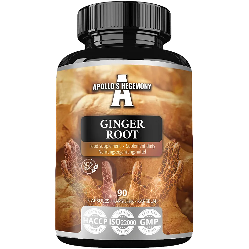 APOLLO'S HEGEMONY Ginger Root 500mg 90 kaps.