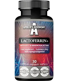 APOLLO'S HEGEMONY Lactoferrin+ 30 kaps.