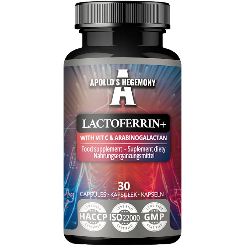 APOLLO'S HEGEMONY Lactoferrin+ 30 kaps.