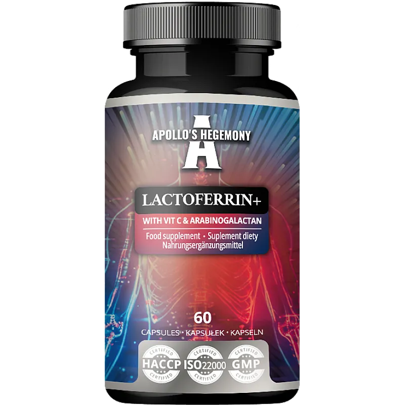 APOLLO'S HEGEMONY Lactoferrin+ 60 kaps.