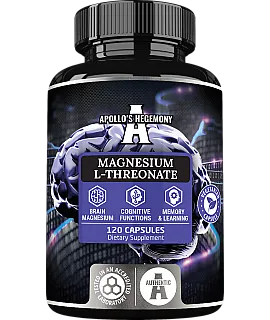 APOLLO'S HEGEMONY Magnesium L-Threonate 120 kaps.