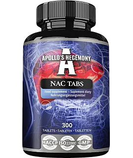 APOLLO'S HEGEMONY NAC Tabs 300 tab.