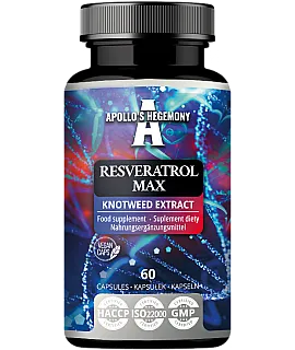 APOLLO'S HEGEMONY Resveratrol Max 60 kaps.