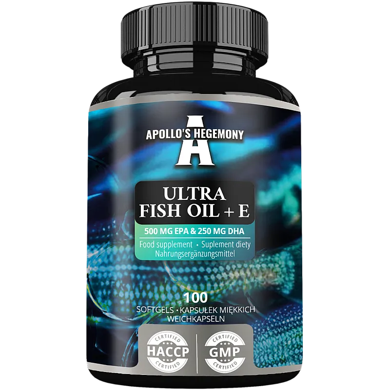 APOLLO'S HEGEMONY Ultra Fish Oil + E 100 kaps.