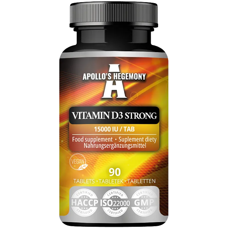 APOLLO'S HEGEMONY Vitamin D3 Strong 90 tab.