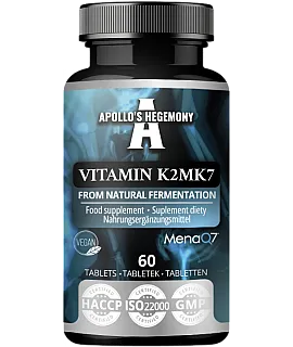 APOLLO'S HEGEMONY Vitamin K2 MK7 60 tab.