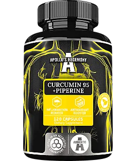 APOLLO'S HEGEMONY Curcumin 95 + Piperine 120 kaps.