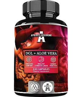 APOLLO'S HEGEMONY DGL + Aloe Vera 180 kaps.